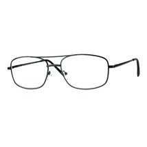 Lente Transparente Gafas Con Bifocales Lectura Metal Rectangular Resorte Bisagra - £8.77 GBP+