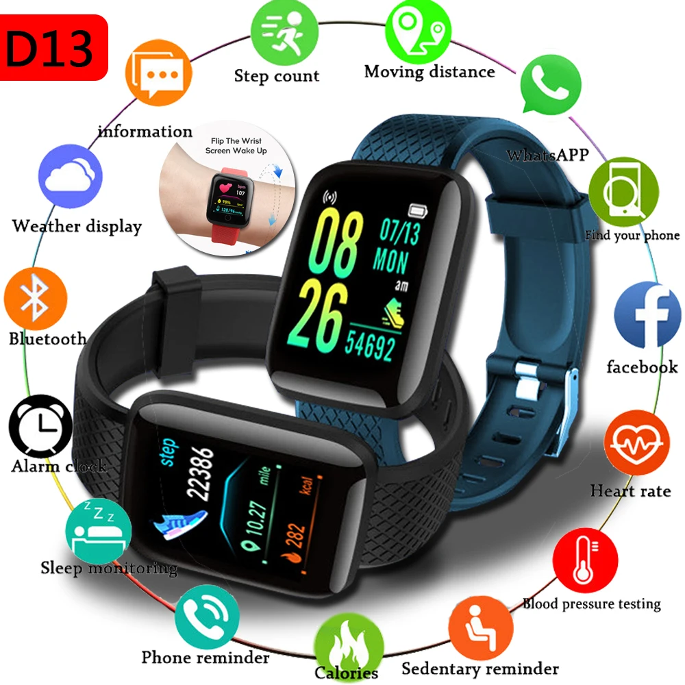 Digital Sport Smart Watches for Men Bluetooth Waterproof Tracker Fashion - £175,389.35 GBP