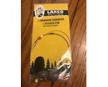 Lakco Fishing Suction Pens, Elritz Dishes With Bait Leader #631MH Ships ... - $22.20