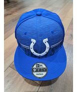 New Era 9FIFTY Indianapolis Colts NFL Snapback Hat  Royal/Blue Adjustabl... - $466.05 MXN