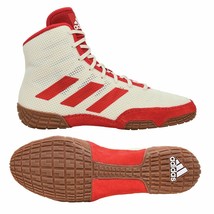 Adidas | FV2469 | Tech Fall 2.0 | White &amp; Red | NEW 2020 Wrestling Shoes - £78.55 GBP