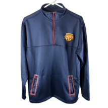 Cleveland Cavaliers Quarter Zip Member Shirt Size Small Blue Wine &amp; Gold United - £8.82 GBP