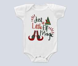 Christmas Onesie |  Baby First Christmas |  Elf  Onesie  |  Baby Onesie | Baby C - £13.32 GBP