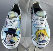 Vans Authentic - Pretty Guardian Sailor Moon Shoes Youth Size 2. *Pre-Owned* - £21.84 GBP