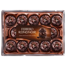 Ferrero Rondnoir Dark Chocolate Balls 14 pc.-Made In Germany-FREE SHIP-CrAcKeD - £16.03 GBP