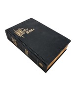 1957 New Catholic Edition Illustrated Holy Bible Genuine Leather Gilted ... - €30,10 EUR
