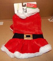 Christmas Dog Costume Mrs Claus Med To Large  20 To 35 Lbs 150T - $8.49