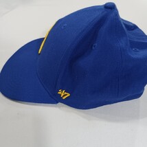 '47 MLB Seattle Mariners Men's Blue Snapback Baseball Cap Hat image 5