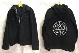 Supernatural Merch Join The Hunt Hooded Jacket Coat Size Xl Hot Topic Wb - £69.01 GBP