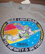 Vintage Style Walt Disney Toy Story Buzz Lightyear T-Shirt Large New - £15.77 GBP
