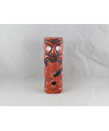 Vintage Maori Tiki - Fierce Tiki with Club - Made from Wood - $855.30 MXN