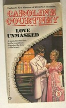 LOVE UNMASKED by Caroline Courtney (1979) Warner romance paperback 1st - £8.68 GBP