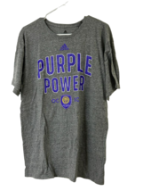 Adidas Men&#39;s Orlando City SC Purple Power Short Sleeve T-Shirt, Gray, XL - £14.70 GBP