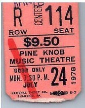 Kansas Ticket Stub Juillet 24 1978 Pin Bouton Michigan - £43.57 GBP