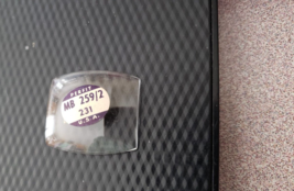 NEW Vintage 50&#39;s 40&#39;s Perfit Watch Glass Crystal Square MB259/2 231 23.1mm - $15.19