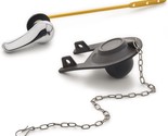 Stainless Steel Toilet Flapper Chain And A 2-Inch Universal Toilet Flapper - $44.93