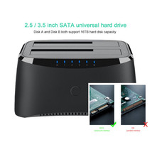 Startech SDOCK2U33V DUAL-BAY HARD DRIVE DOCK FOR 2.5 / 3.5 SATA DRIVES; ... - $133.39