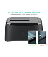 Startech SDOCK2U33V SATA HARD DRIVE DOCKING STATION 2.5 3.5 HDD SSD USB ... - $2,676.54 MXN