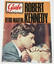 ROBERT BOBBY KENNEDY DEATH 1968 Garbo spain magazine cover &amp; 27 page art... - £6.06 GBP