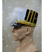 Majorette Hat Toy Soldier Red Black Gold Nutcracker Band Drummer Boy Roy... - $602.21 MXN