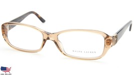 New Ralph Lauren Rl 6085 5217 Transparent Beige Eyeglasses 54-16-135 B33mm Italy - £54.89 GBP