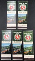 Lot of 5 Vintage Great Northern Railway GN Rocky Empire Builder Matchbook Covers - £11.18 GBP