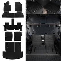 Floor Mats+Trunk Mat+2nd Backrest Mat Rongtaod Cargo Mat Compatible with - $150.46