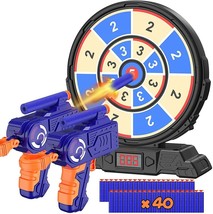 Digital Shooting Target with Foam Dart Toy Guns, Shooting Game Toys with Sound - £15.53 GBP