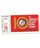 1977 Peach bowl game ticket Stub NC State Iowa State - £263.49 GBP