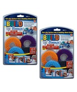 (2pk) AS SEEN ON TV Building Block Peel &amp; Stick Build Bonanza Lego &amp; Meg... - $33.83 CAD