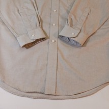 Stafford Shirt Men's Gray Button-Down Collar Shirt Wrinkle Free Size 16 1/2 (33) image 8