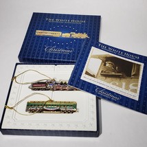 The White House Historical Assoc 3D Train Ornaments 2014 Warren G Hardin... - £19.14 GBP