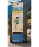 For sonic Pro Essential Clean Antibacterial 5 Brush Heads - $17.57 CAD