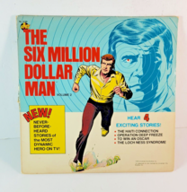 The Six Million Dollar Man Volume 2 Power Records  1976 8186 Vinyl Record LP - £14.32 GBP