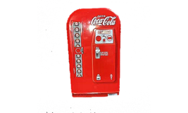 THE TIN BOX COMPANY - COCA COLA TIN - VENDING MACHINE BANK - $10.00