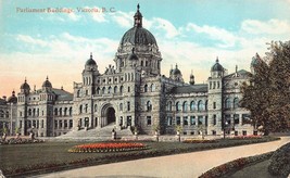 Antique Postcard Parliament Buildlings,Victoria B.C - £3.05 GBP