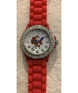 New ladies&#39; Geneva rhinestone bezel Santa Claus Christmas quartz wristwatch - $19.80