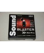 Creative Sound Blaster X-Fi Go Pro 70SB109500000 USB SBX SB1290 Audio So... - $207.89