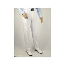 Mens Summer Linen Suit Apollo King Half Lined 2 Button European LN6 White Party image 6