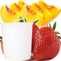Strawberry Peaches Scented Eco Soy Wax Votive Candles, Hand Poured - £18.08 GBP+