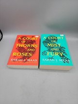 A Court of Thorns &amp; Roses - Mist &amp; Fury Paperback 2 Books Lot Sarah J. Maas - $13.15