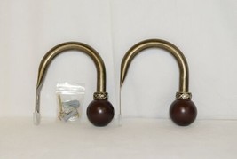 Kirsch Regency Collection 60111787 Antique Gold Curtain Hold Backs - $25.50