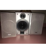 RCA RS2054 Mini Home/Bookshelf Speakers Wired -Pair(2) Approx 9 1/2 X 7 ... - €127,36 EUR