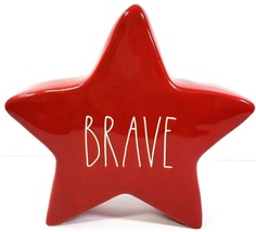 Rae Dunn by Magenta Brave Red Star 10.25&quot; x 2.5&quot; Patriotic Decoration NWT - £13.22 GBP