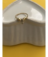 Stunning 14K Yellow Gold Solitaire Diamond Ring. - $900.00