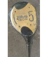 Nice Gently Used Wilson 1200 5 Wood Driver, Steel Shaft, VERY GOOD CONDI... - £15.68 GBP