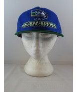 Seattle Seahawks Hat (VTG) - Two Tone Trucker Classic by New Era -Adult ... - $49.00