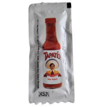 100 Tapatio Hot Sauce Single Serve Packets Take Out 100 Count Salsa Picante - $17.81