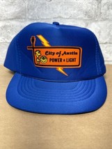 City Of Austin Power And Light SnapBack Trucker Hat Small Rope - £23.36 GBP