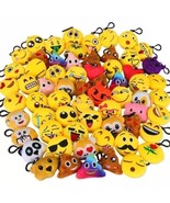Emoticon Keychain Mini Cute Plush Pillows, Party Favors for Kids 50PC - $486.95 MXN